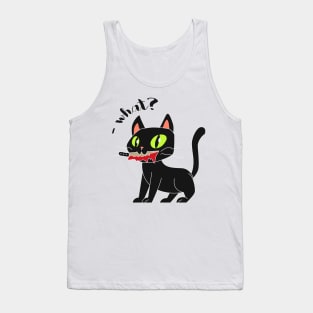 psycho cat Tank Top